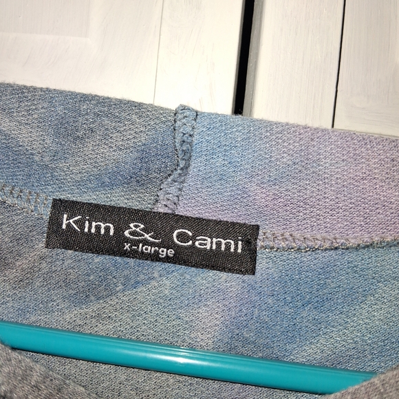 Kim & Cami Blue and Purple Hoodie - Picture 2 of 6
